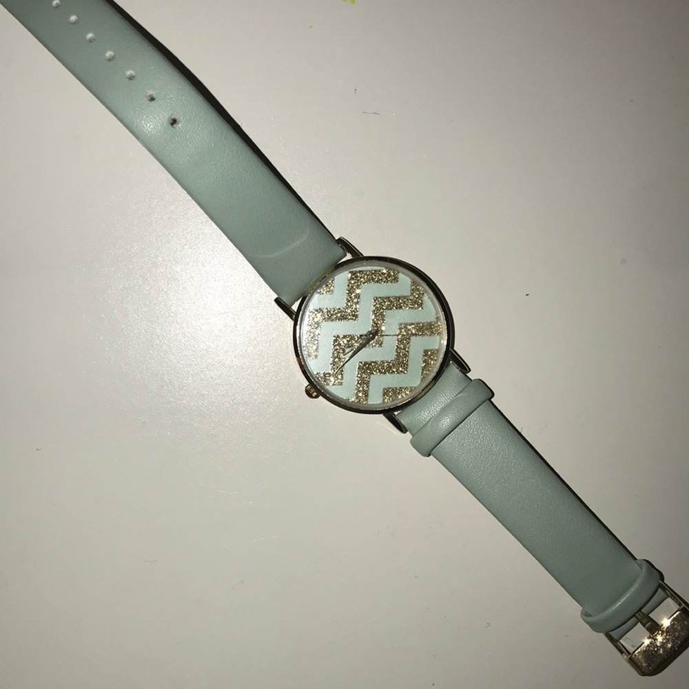 Gold and Teal watch